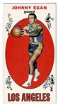 1969 Topps Basketball #16 Johnny Egan - Los Angeles Lakers